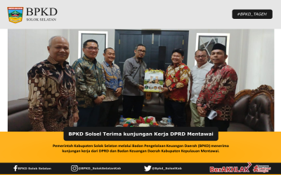 BPKD Solok Selatan Terima Kunjungan Kerja DPRD Mentawai